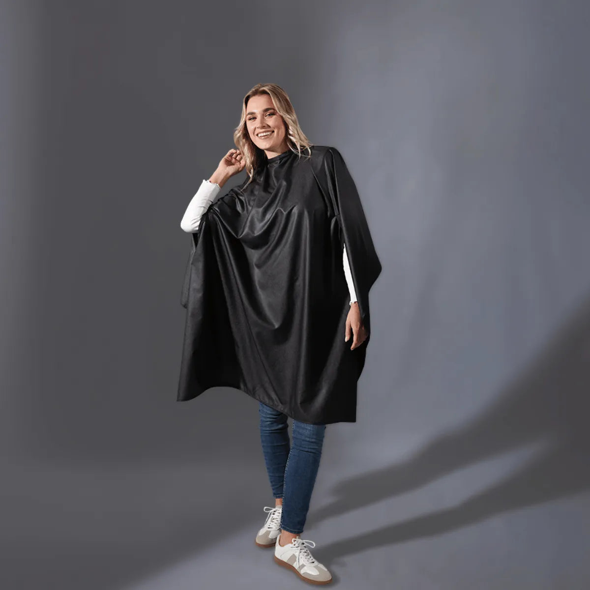 Trend-Design Skinny leikkauskappa Black
