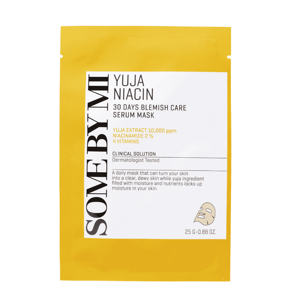 Some By Mi  Yuja Niacin Blemish Serum Mask