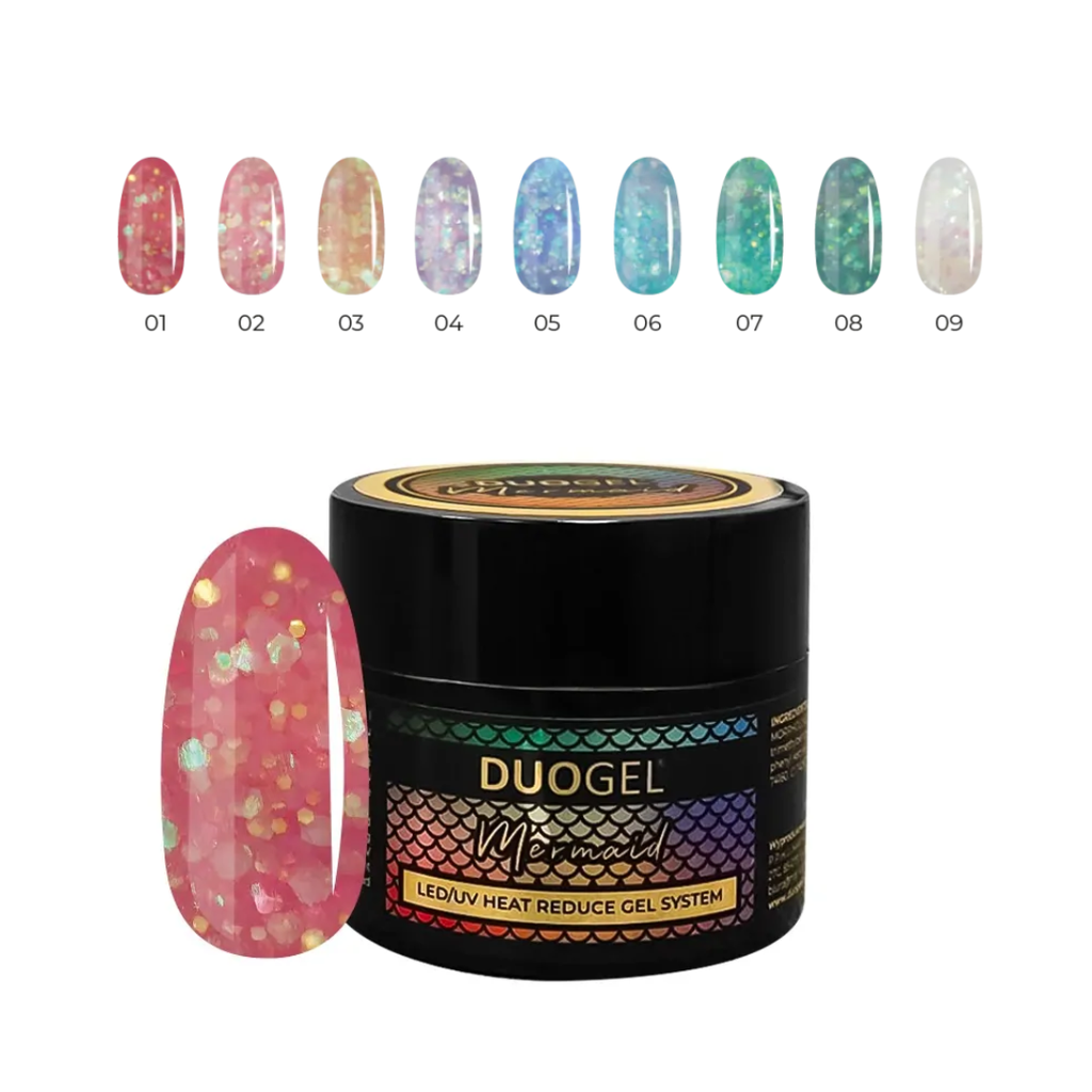 Duogel Mermaid Led/ Uv Geelit 15 g - Geelit - Duogel - Nicca.fi