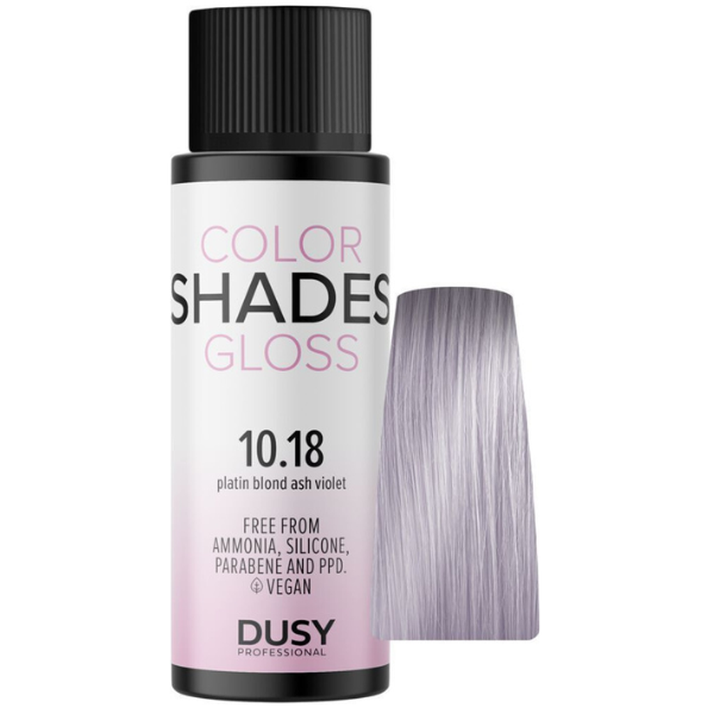 Dusy Color Shades 10.18 Extra Platin Blond Violet, 60 ml - Kestosävyte - Dusy Professional - Nicca.fi