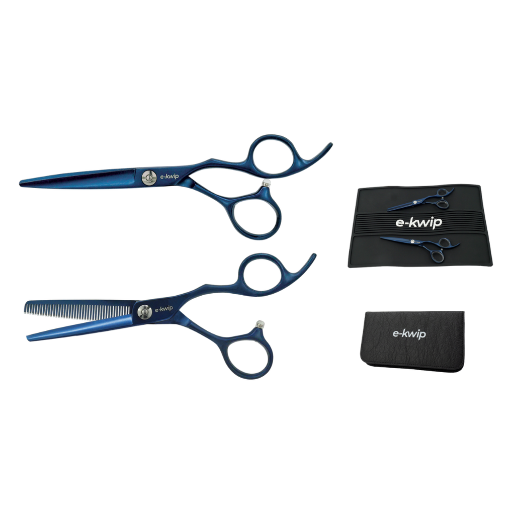 E-Kwip Talent Set Blue ( 5.75" + 5.75" ) - Sakset - E-Kwip - Nicca.fi