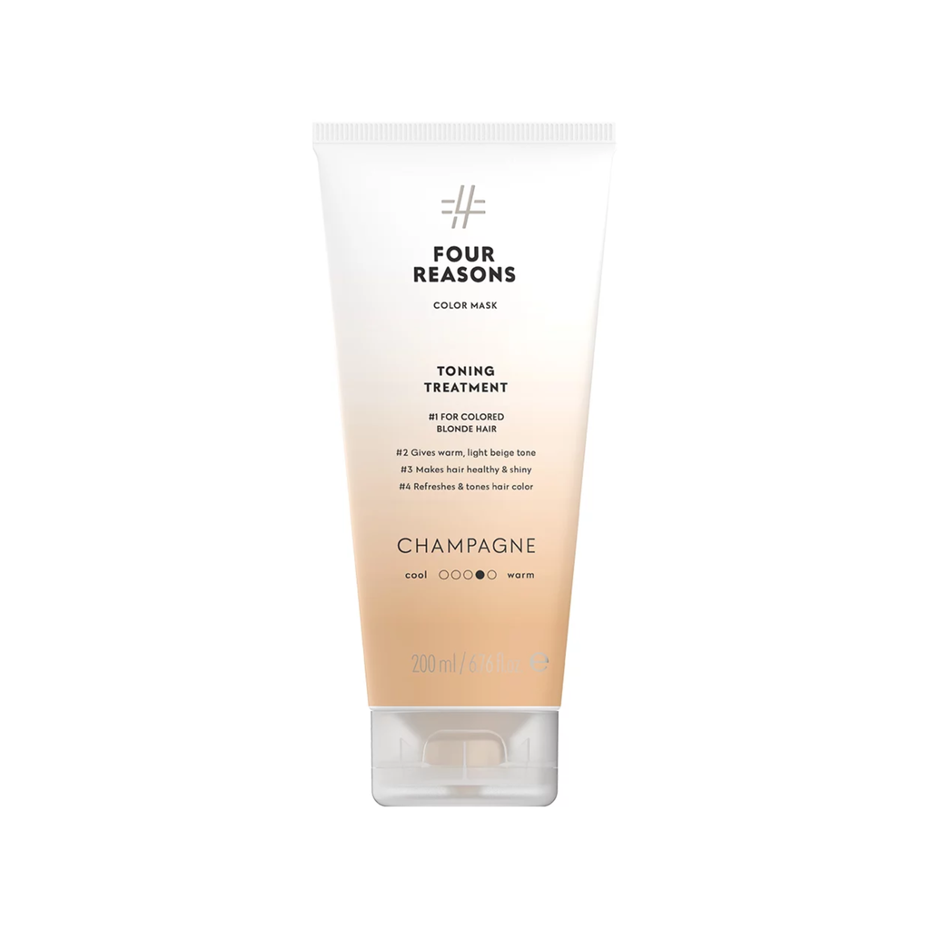Four Reasons Color Mask Treatment Champagne, 200 ml - Hiusvärit ja sävytteet - Four Reasons - Nicca.fi