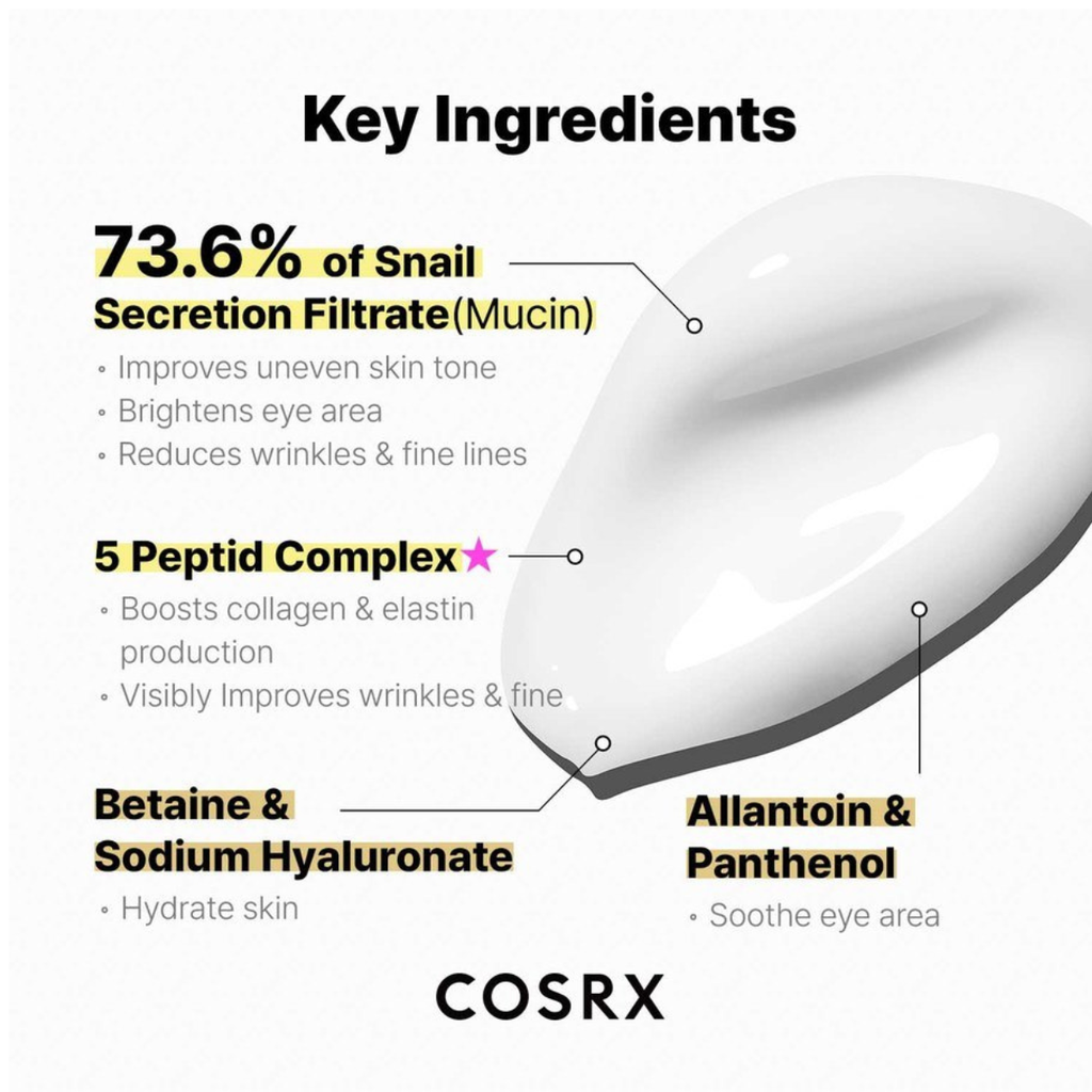 COSRX - Advanced Snail Peptide Eye Cream 25 ml