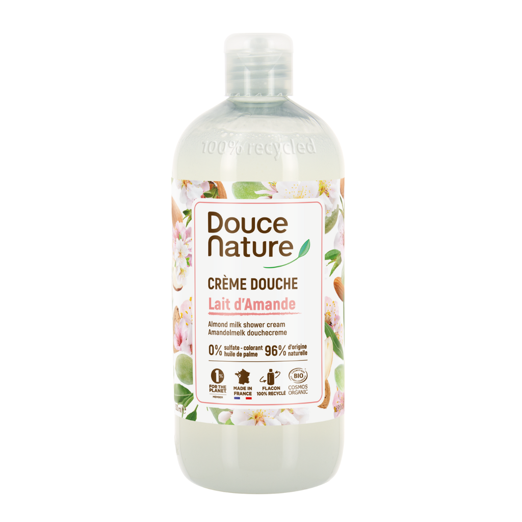 Douce Nature Lait d'Amande suihkugeeli, 500 ml - Shampoot - Douce Nature - Nicca.fi