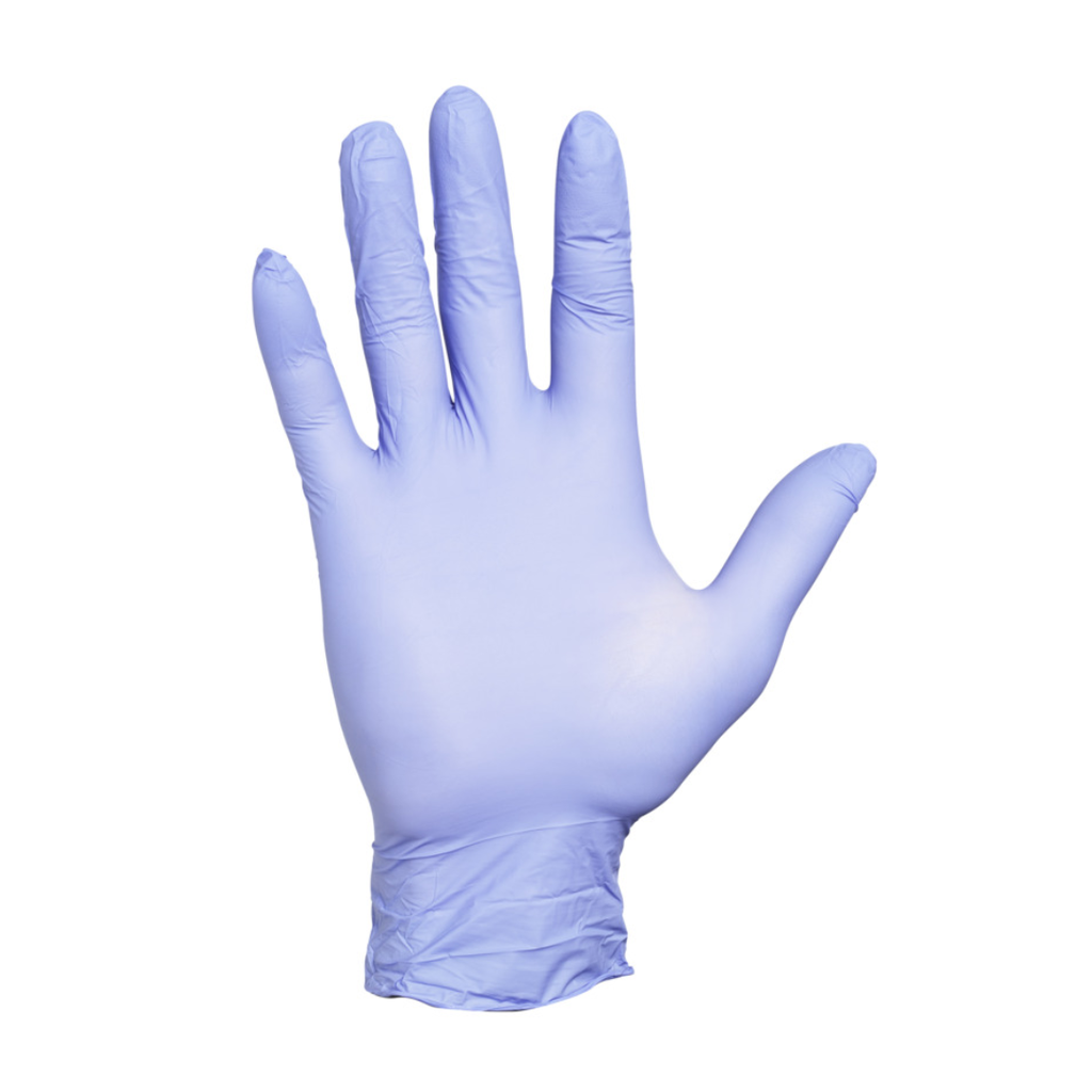 Nitriilikäsine Worksafe 100 kpl indigo ,koko M - Nitriilikäsineet - Worksafe - Nicca.fi