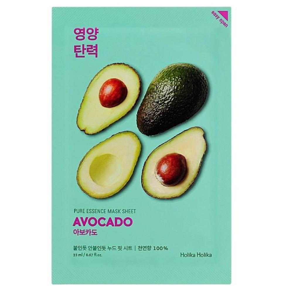 Holika Holika HOLIKA HOLIKA Pure Essence Mask Sheet 23 ml - Avocado - Seerumi - Holika Holika - Nicca.fi