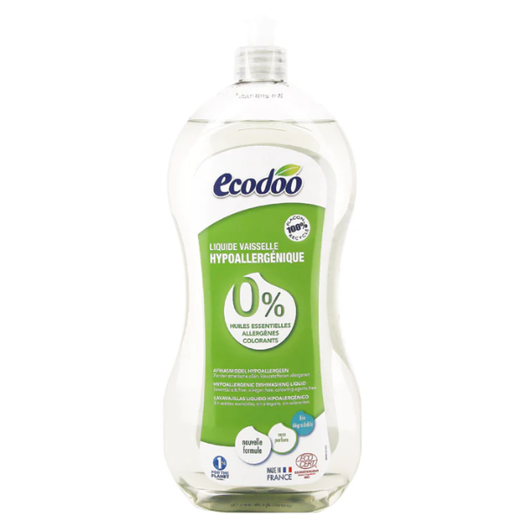 Ecodoo unscented dishwashing liquid, 1000 ml