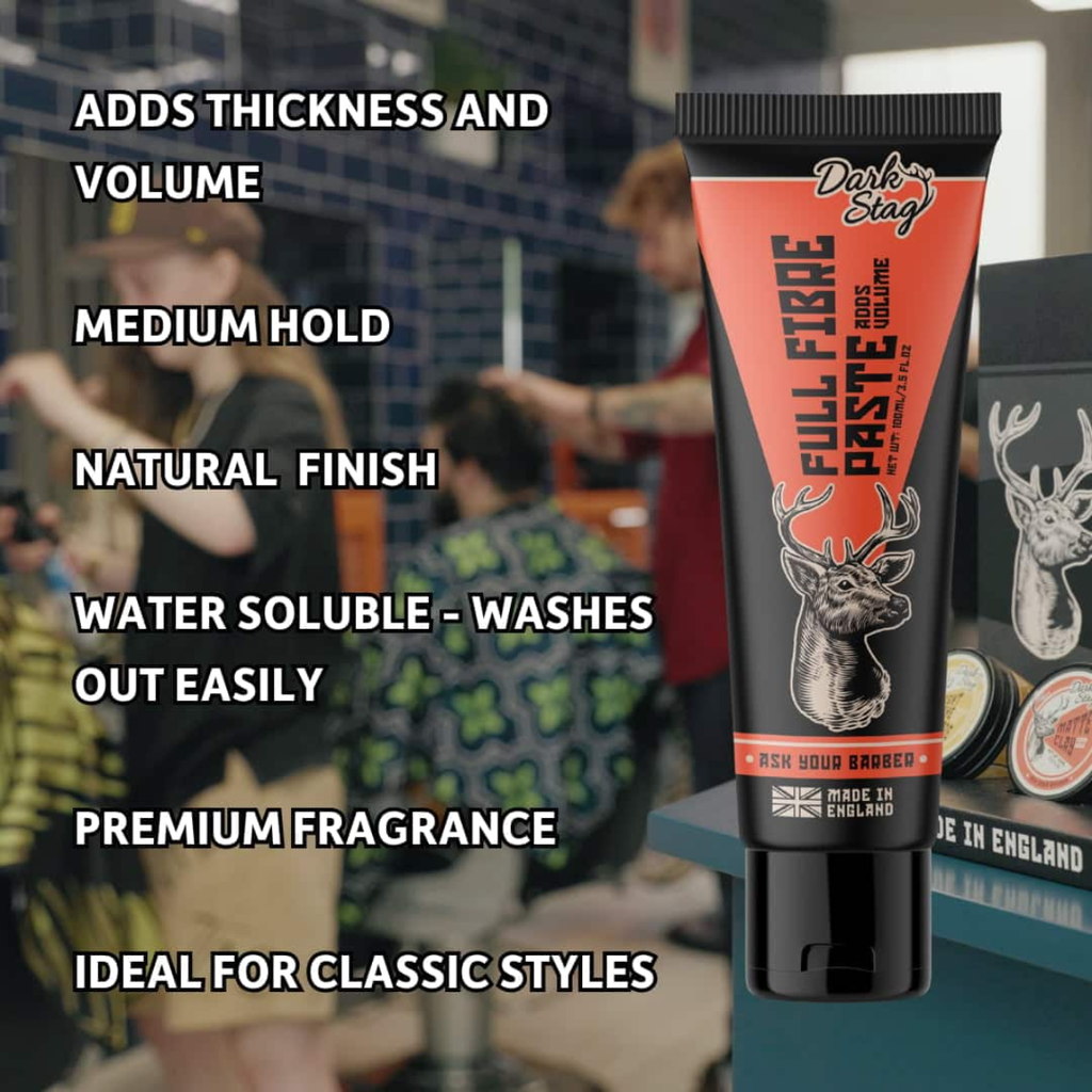 Dark Stag Full Fibre Paste 100ml – kuituvaha vahvalla pidolla - Hiustuotteet - Dark Stag - Nicca.fi