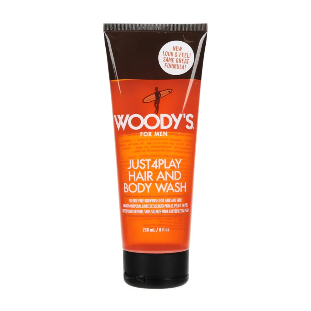 Woody&#39;s Just4Play Hair And Body Wash 236 ml