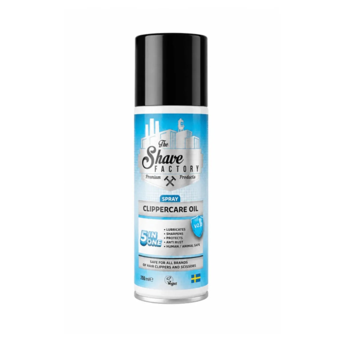 The Shave Factory Clippercare Oil Spray 5 in 1 ( 200 ml )