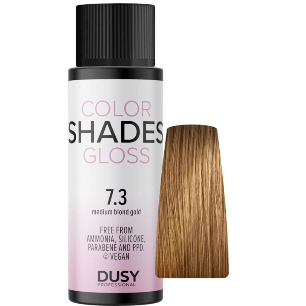 Dusy Color Shades 7.3 Middle Blond Gold, 60 ml - Hiusten värjäys - Dusy Professional - Nicca.fi