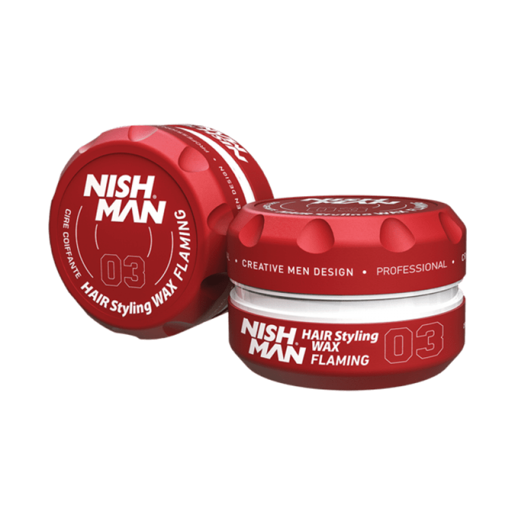 Nishman Hair Styling Wax | Flaming No.03