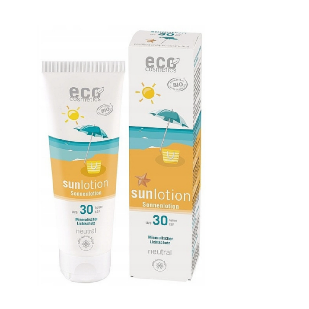 eco cosmetics Sun Lotion, Light Care SPF 30, 125 ml - Aurinkotuotteet - Eco Cosmetics - Nicca.fi
