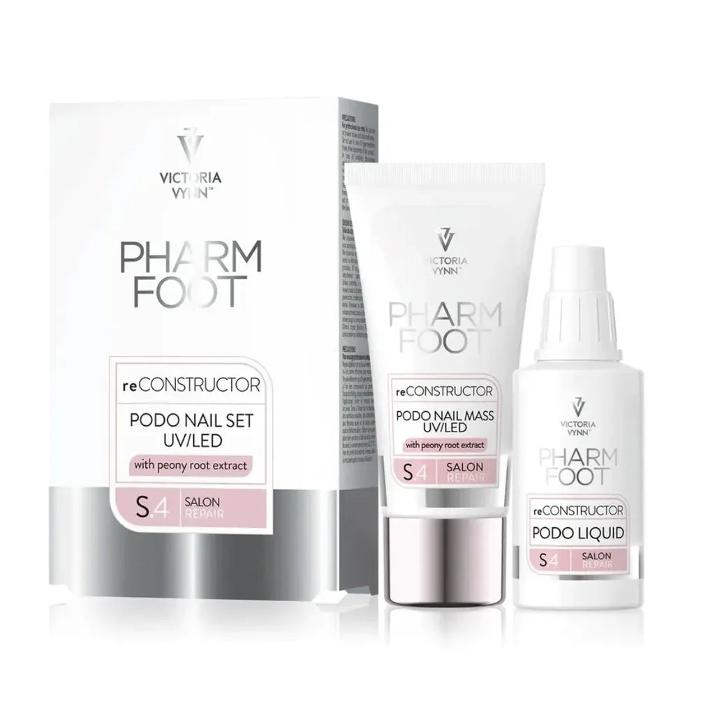 Pharm Foot ReConstructor Podo Nail Set UV/LED – Varpaankynsien korjaussetti