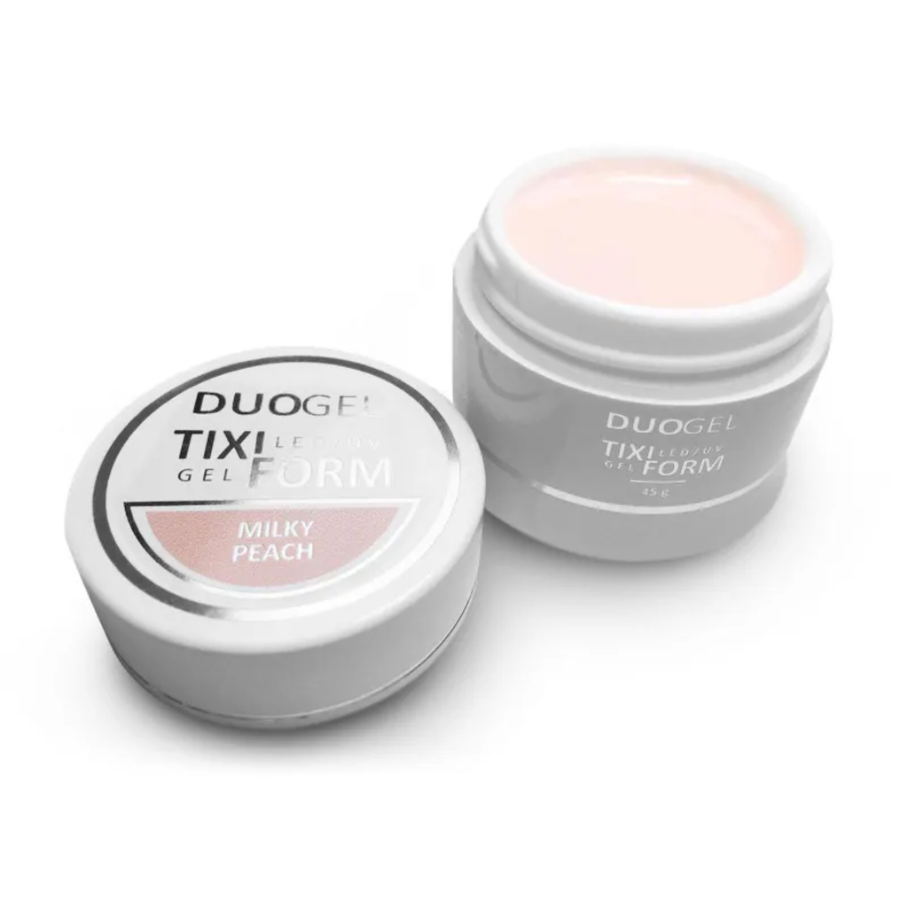 Tixi Led/Uv Gel, Milky Peach, 15g - Geelit - Duogel - Nicca.fi