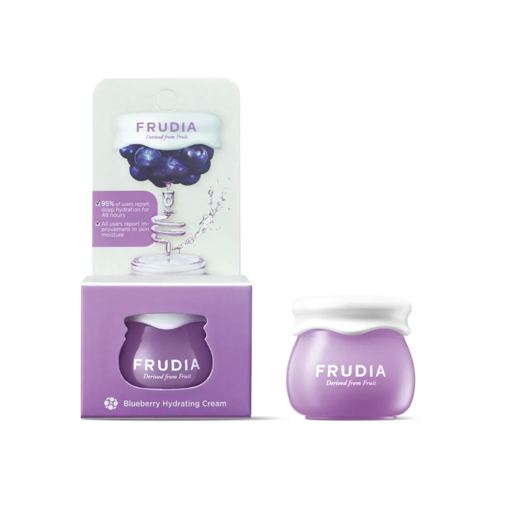 Frudia Blueberry Hydrating Cream, 10 G - Kasvojen hoito - Frudia - Nicca.fi