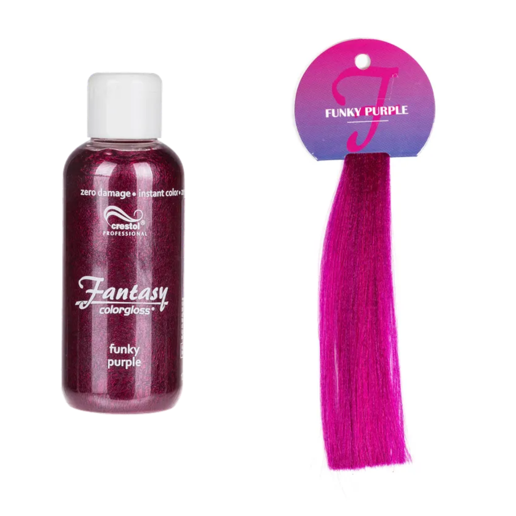 Crestol Fantasy Color suoraväri 125 ml – Funky Purple (kirkas violetti) - Suoravärit - Crestol - Nicca.fi