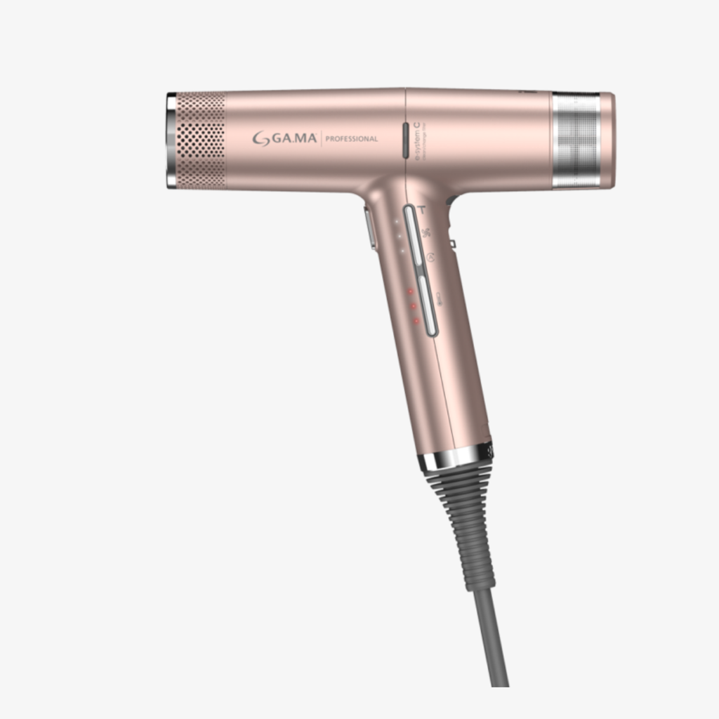 GA.MA Professional IQ3 Pro Perfetto Hair Dryer, Rose Gold