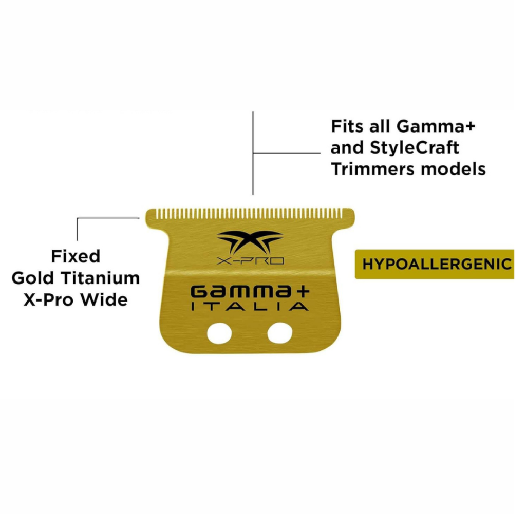 GAMMA+ FIXED BLADE X-PRO DLC (CLASSIC) - Terät ja akut - Gamma + - Nicca.fi
