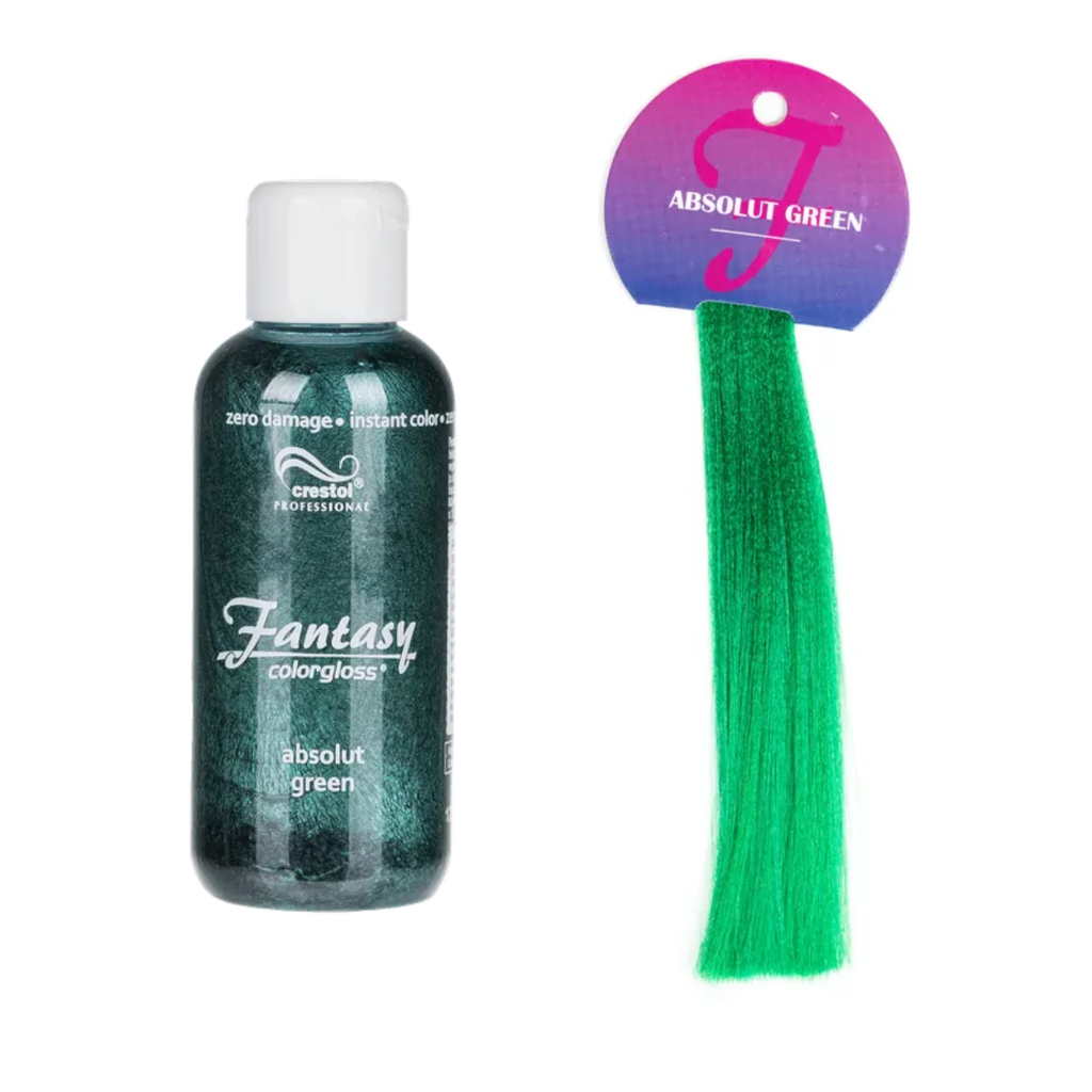 Crestol Fantasy Color suoraväri 125 ml – Absolut Green (intensiivinen vihreä) - Suoravärit - Crestol - Nicca.fi