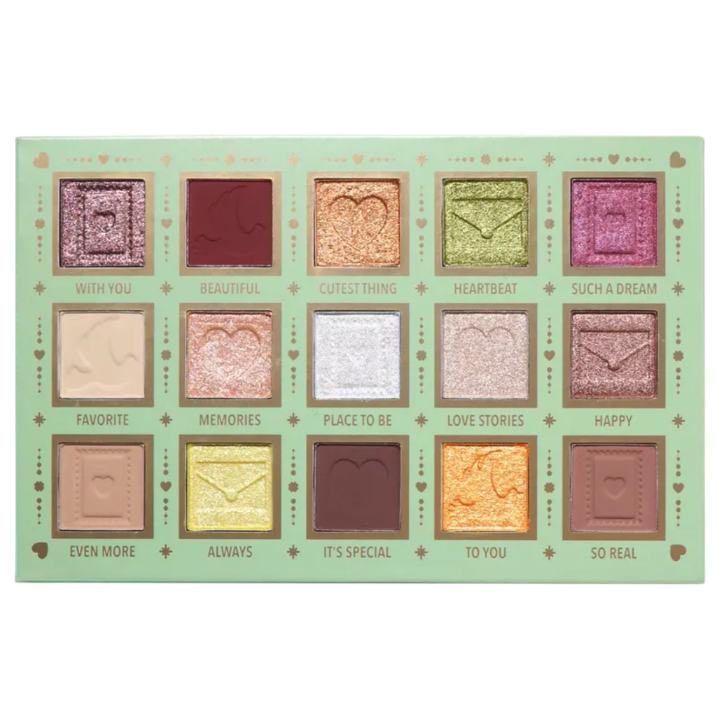 MOIRA A Moment With You Pressed Pigment Palette luomiväripaletti - Make Up ja puuterit - Moira Cosmetics - Nicca.fi