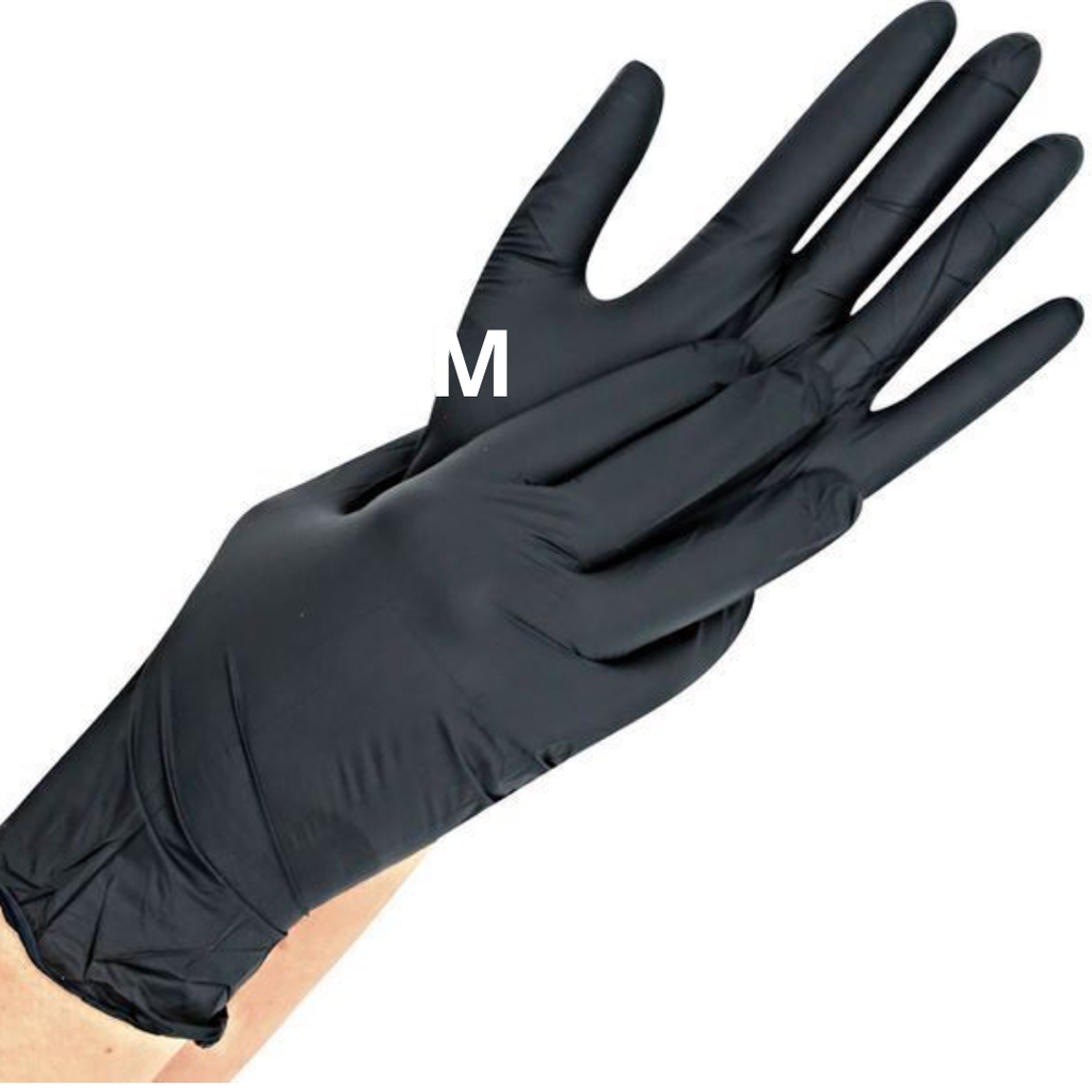 Nitriilikäsine Hygostar Safe Light Musta 90 kpl ,koko XXL - Nitriilikäsineet - Hygostar - Nicca.fi