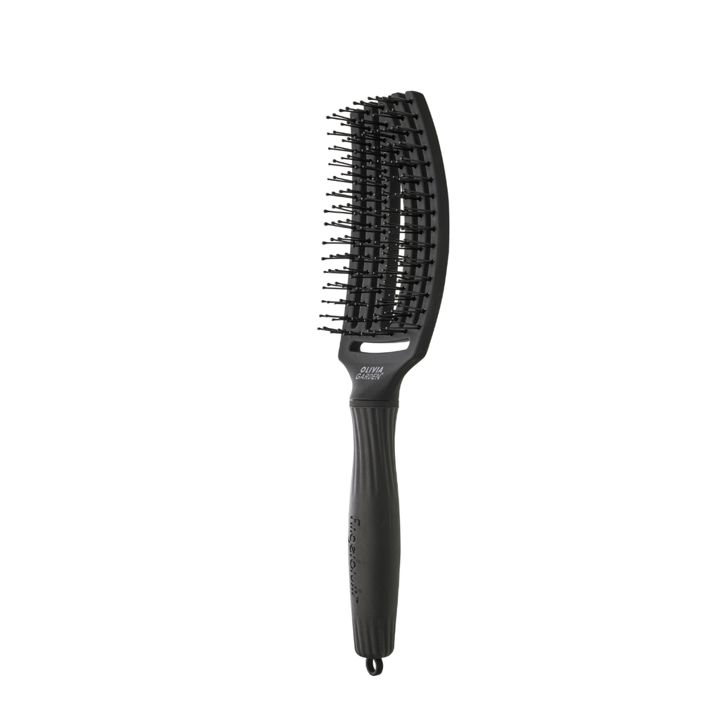 Olivia Garden Fingerbrush Care Iconic Double Bristles,M - Muut harjat - Olivia Garden - Nicca.fi