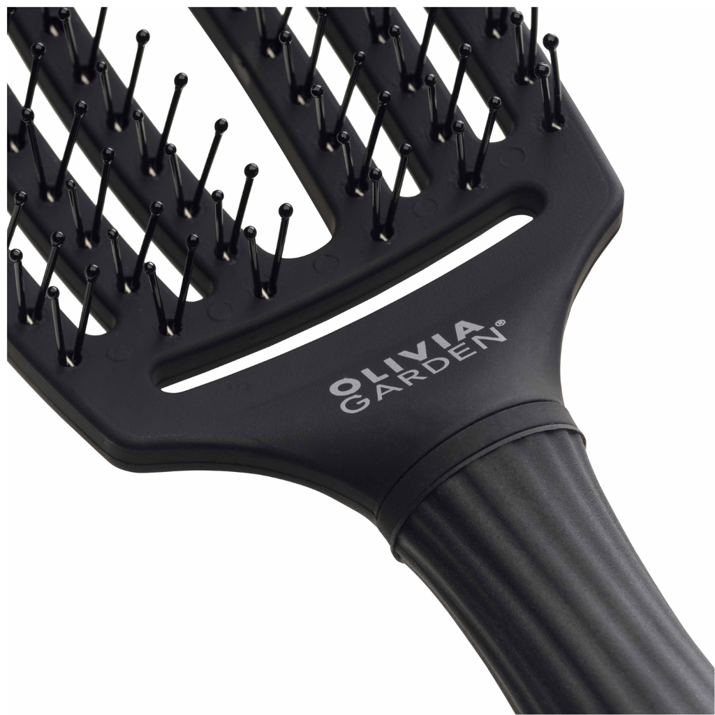 Olivia Garden Fingerbrush Care Iconic Double Bristles,M - Muut harjat - Olivia Garden - Nicca.fi