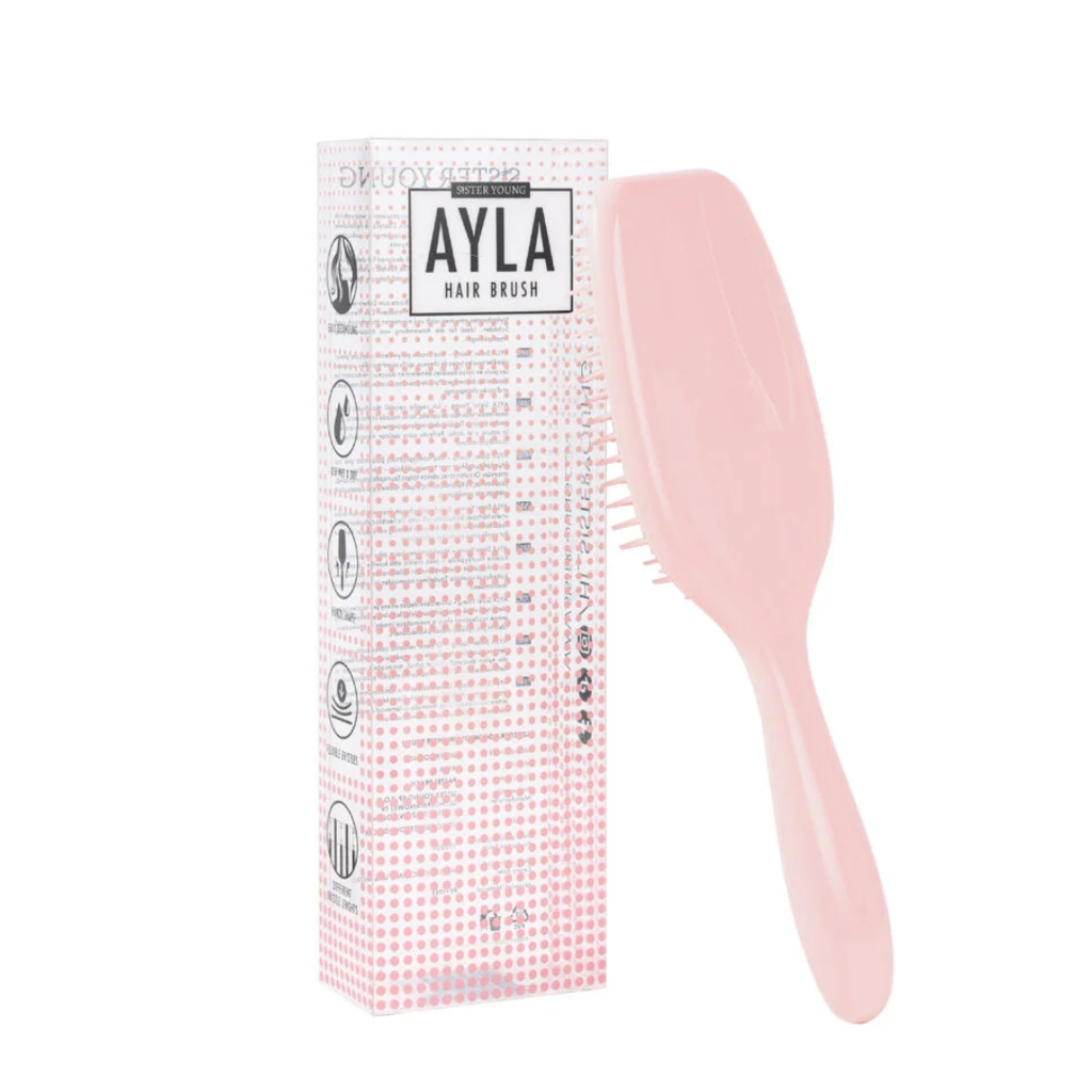 Sister Young Ayla Detangle harja Pastel Peach - Muut harjat - Sister Young - Nicca.fi