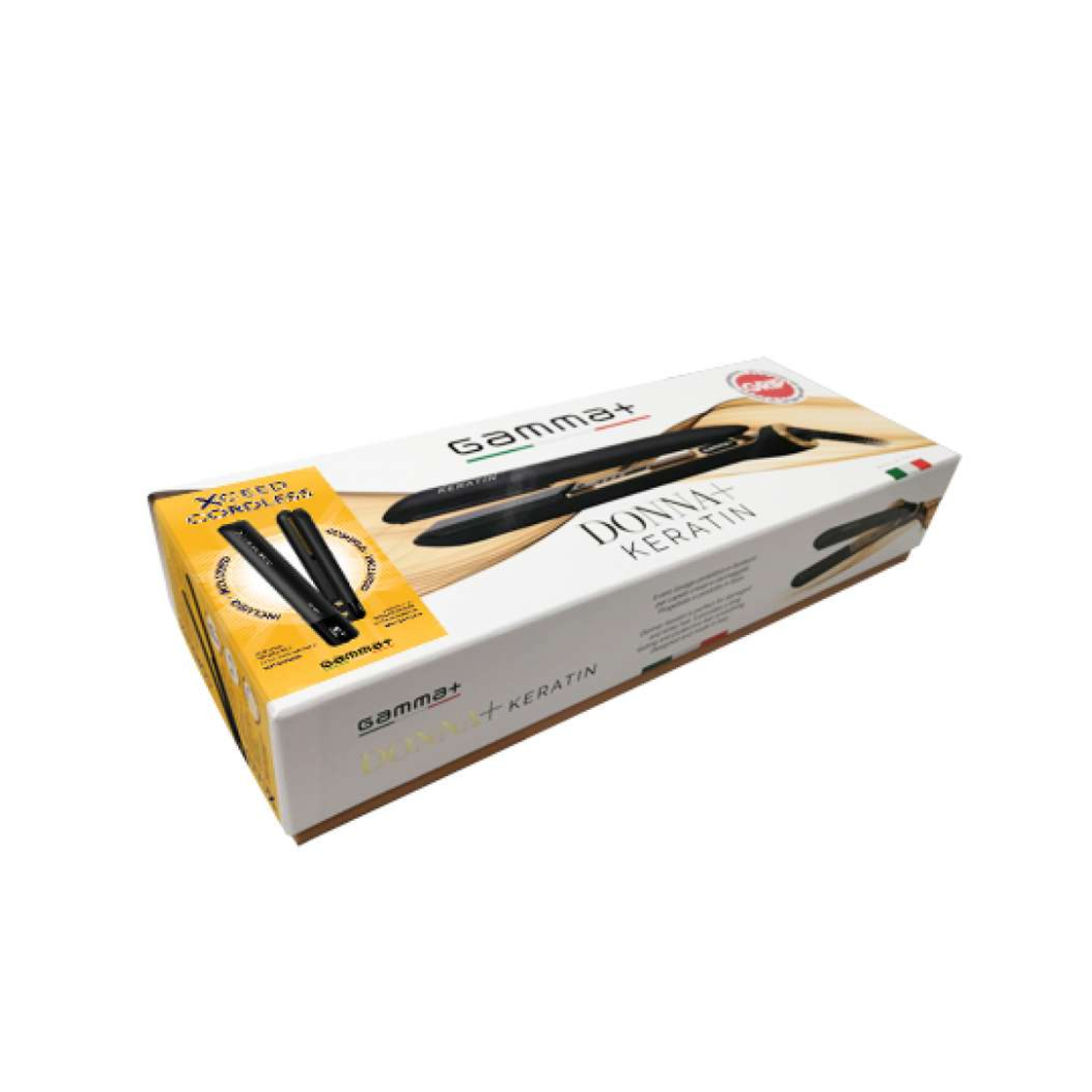 Gamma+ Donna+ Keratin & Xceed Cordless Ammattilaispaketti