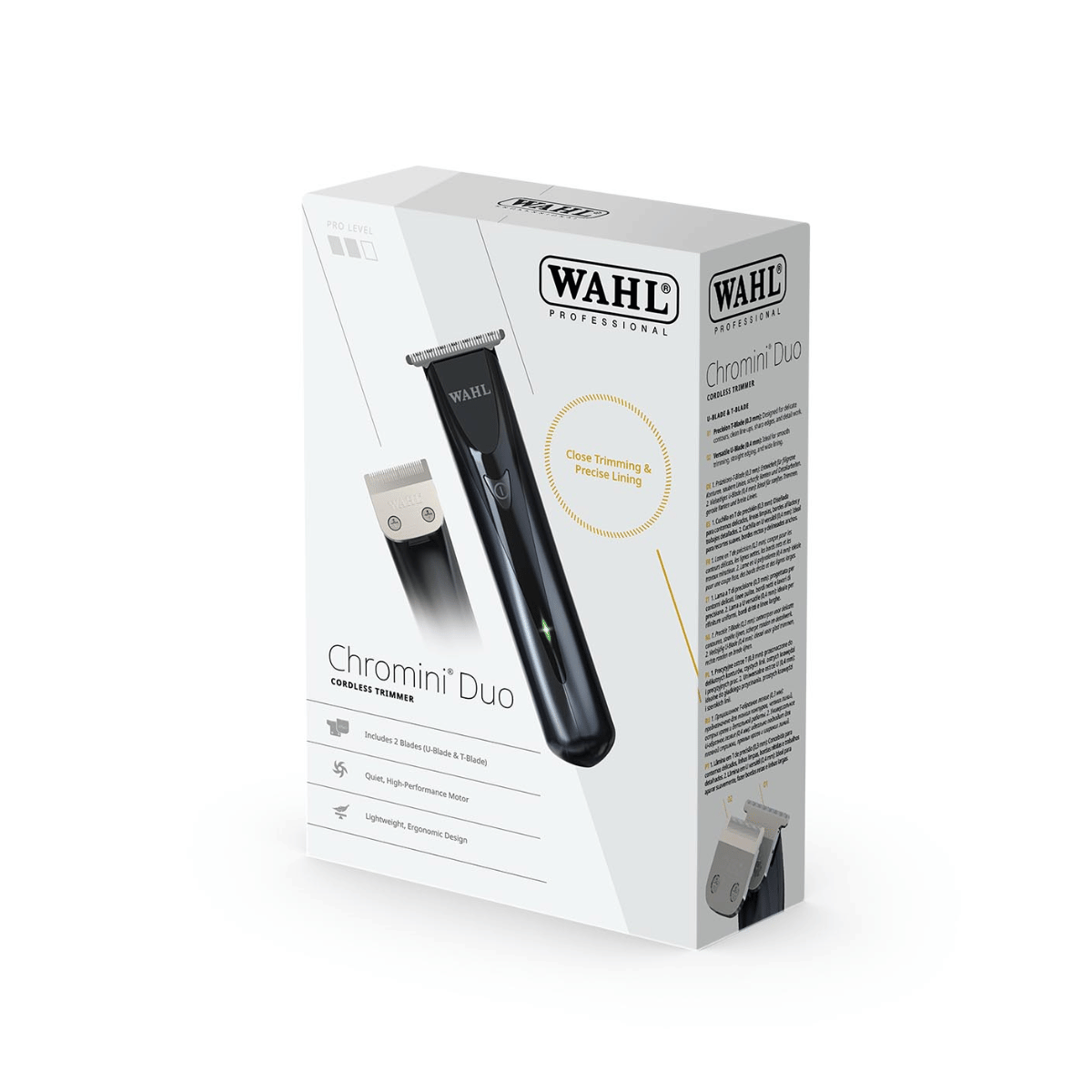 Wahl  Chromini Duo johdoton trimmeri