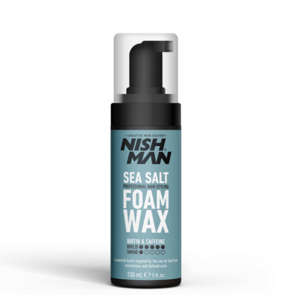 Nishman Sea Salt Foam Wax 150 ml - Hiustuotteet - Nishman - Nicca.fi
