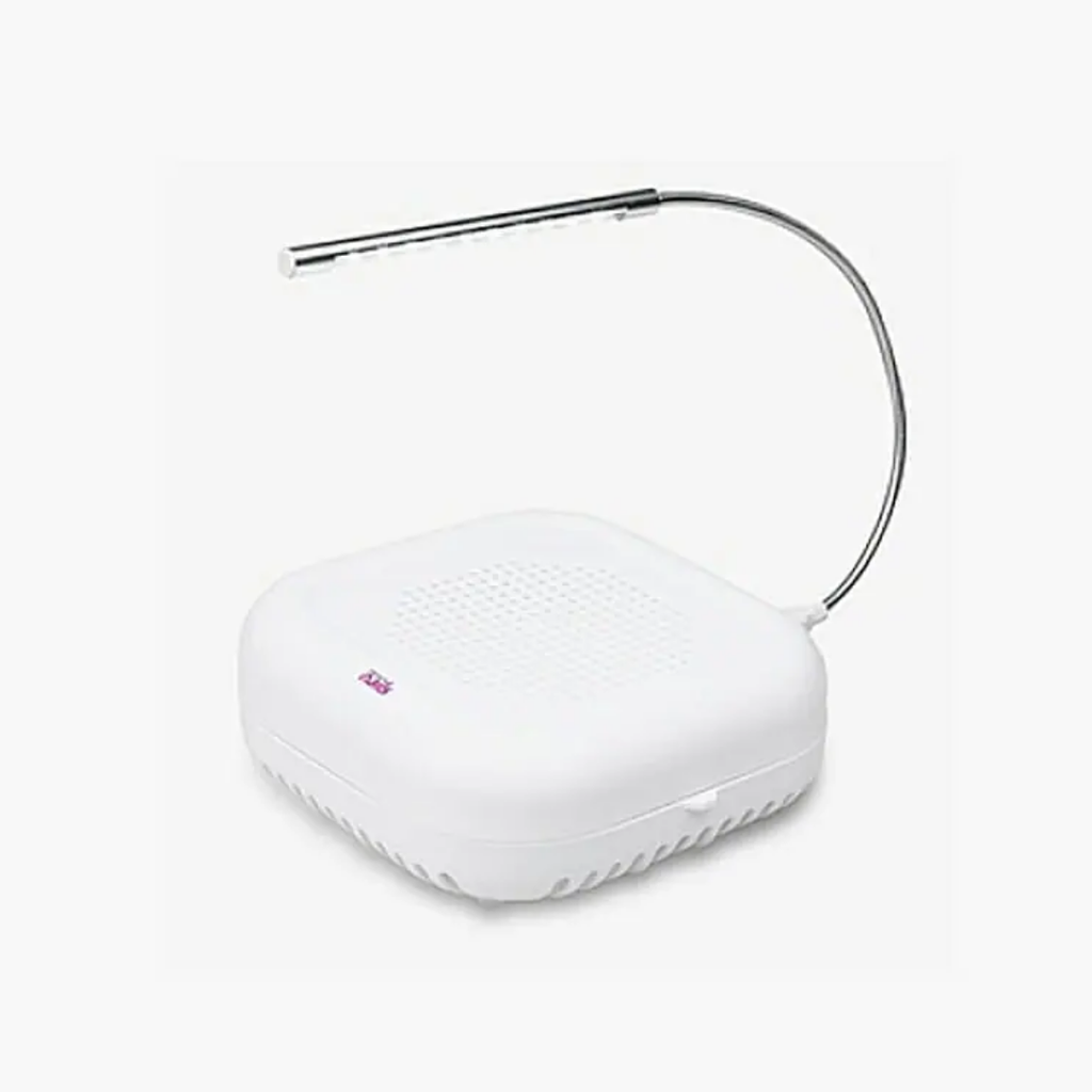 Sibel Dustproof Nail Dust Collector with LED Light – LED-valoilla varustettu pölynkerääjä kynsihuoltoihin - Kynsi-imurit ja sähköviilat - Sibel - Nicca.fi