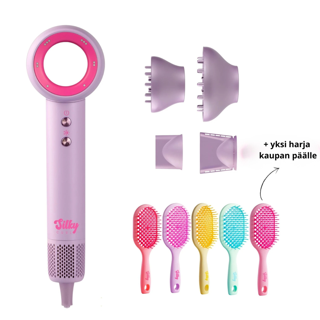 Silky Curl Professional Diffuser Dryer – Ammattifööni kiharoille - Föönit - Silky Curl - Nicca.fi