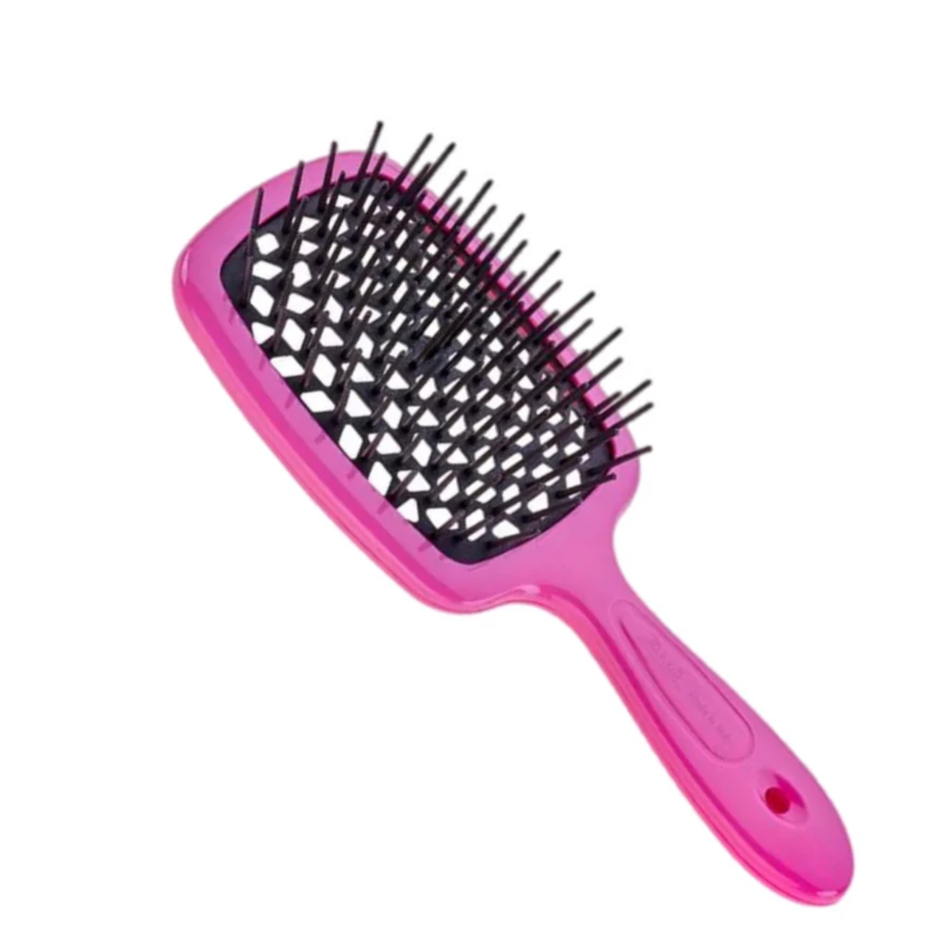 Soft Brush harja pinkki / musta Limited Edition - Muut harjat - Janeke - Nicca.fi