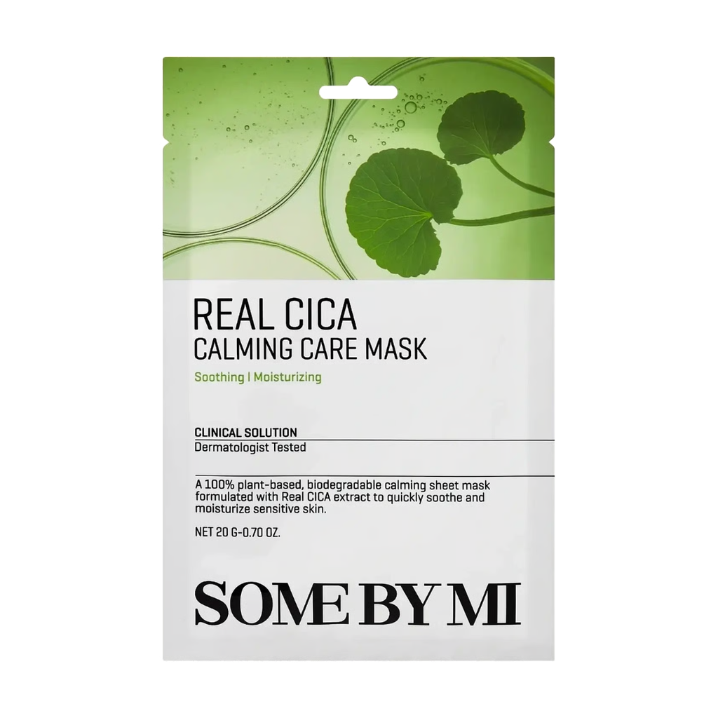 Some by Mi Real Cica Calming Care Mask - Sheet mask - Naamio - Some By Mi - Nicca.fi