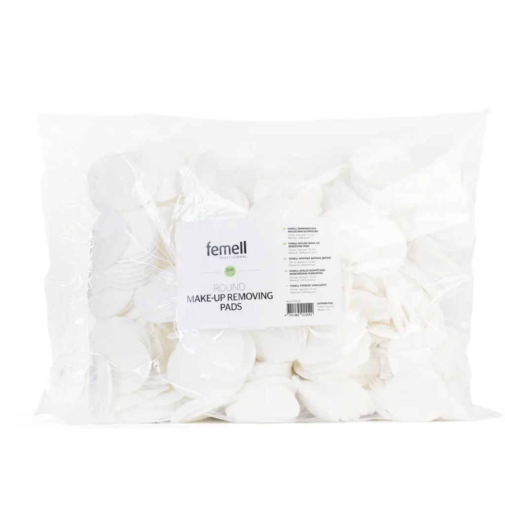 Pyöreät Vanulaput, 550 kpl - Kauneudenhoitotarvikkeet - Femell - Nicca.fi