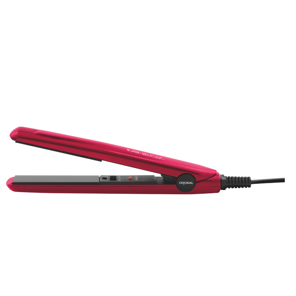 Mineox Mini Straightener – punainen minisuoristusrauta - Miniraudat - Original - Nicca.fi