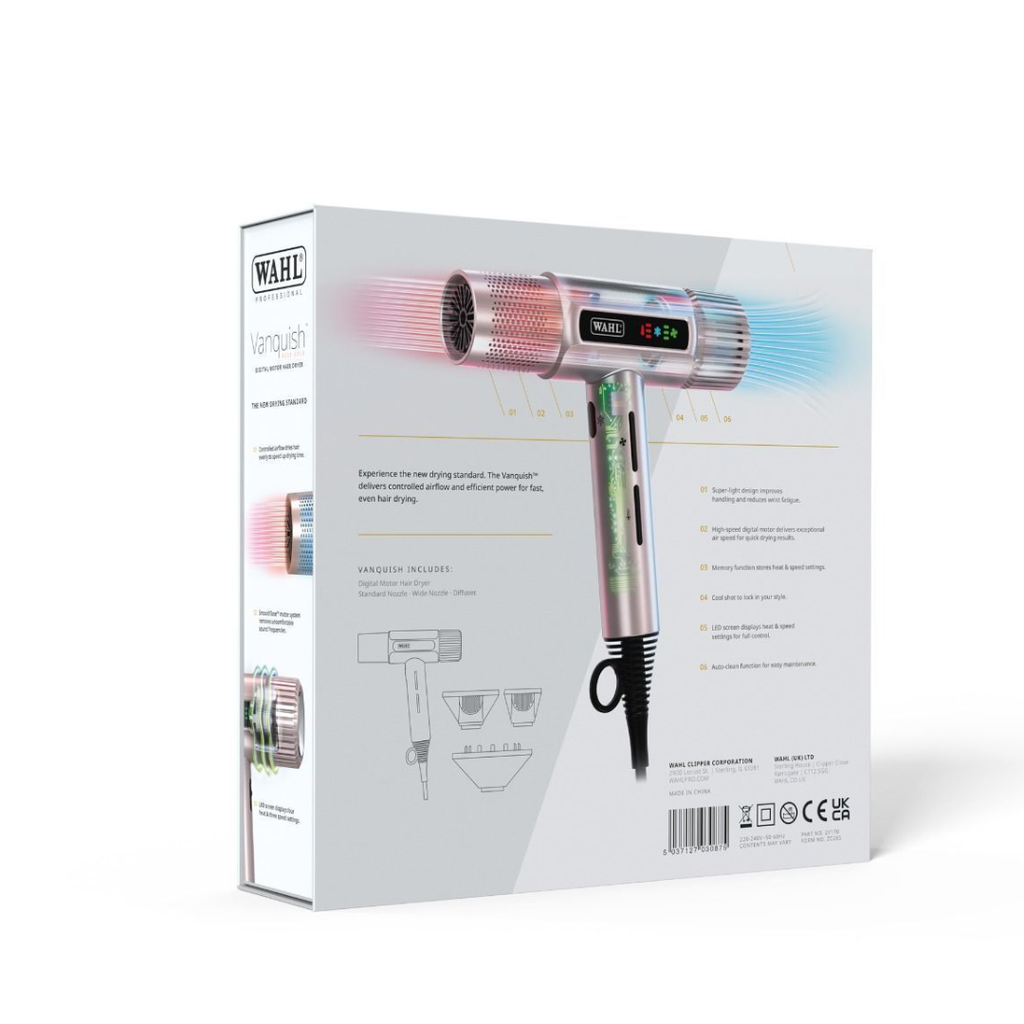 Wahl Vanquish Hiustenkuivaaja, Rose Gold - Föönit - Wahl - Nicca.fi