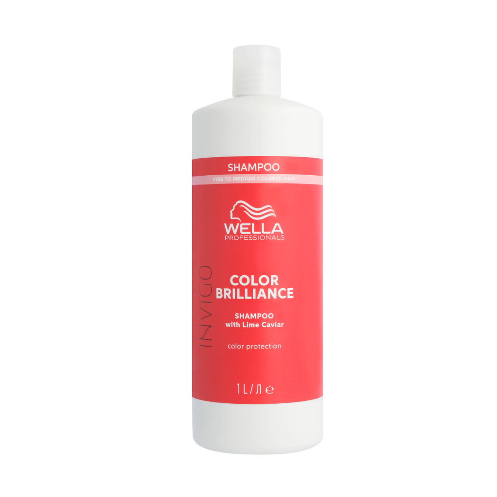 Wella Invigo Color Brilliance Shampoo Fine 1000ml - värjätyille hiuksille