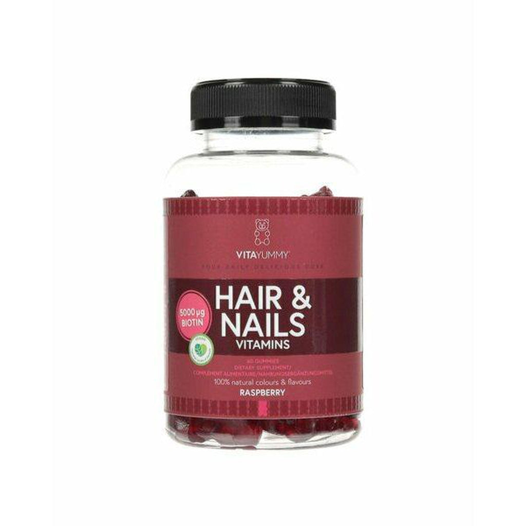 Hair &amp; Nails Vitamin, 60 kpl - Vitamiinit - VITAYUMMY - Nicca.fi