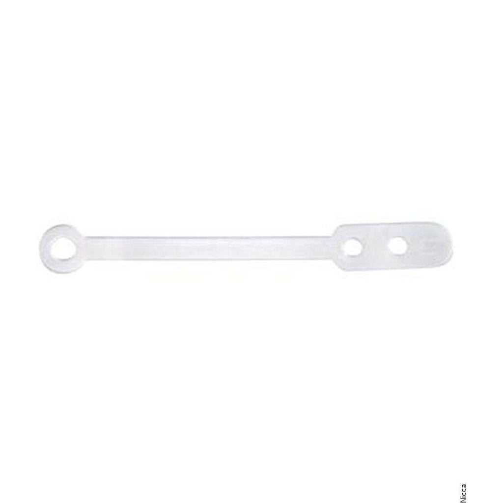 Silikoninen Permanenttilenkki, Pitkä, Litteä 50 kpl - Permanenttilenkit - Sibel - Nicca.fi