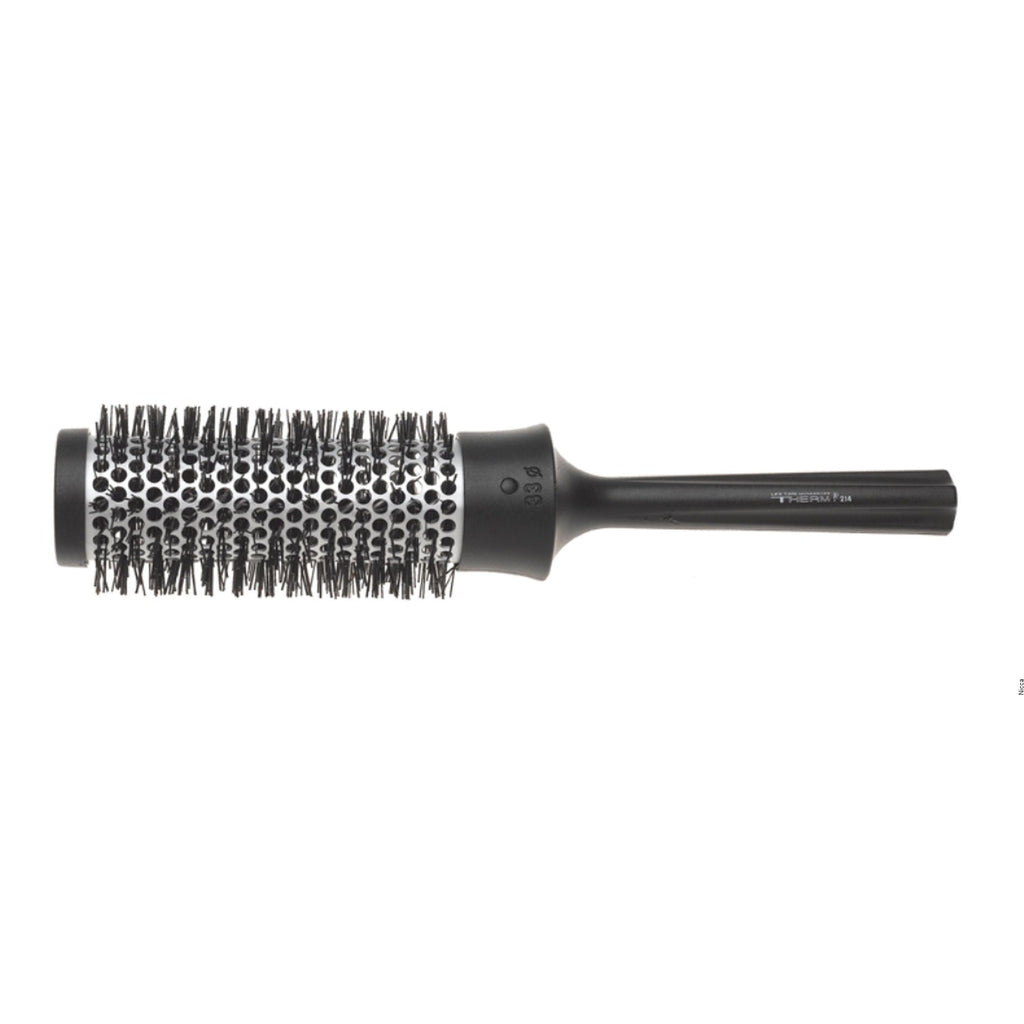 Therm Metallirunkopyöröharja, 33 mm - Pyöröharjat - Sibel - Nicca.fi