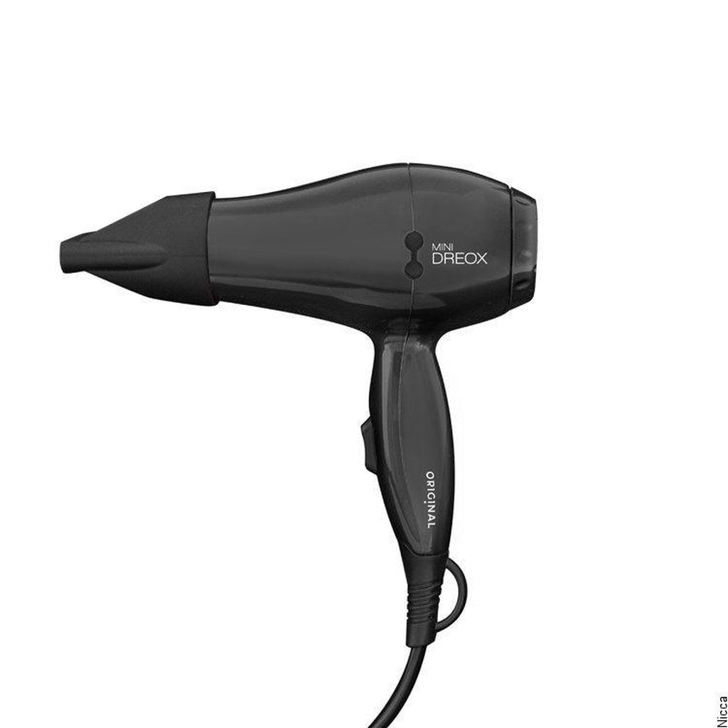 Dreox Minifööni, Musta - Miniföönit - Original - Nicca.fi