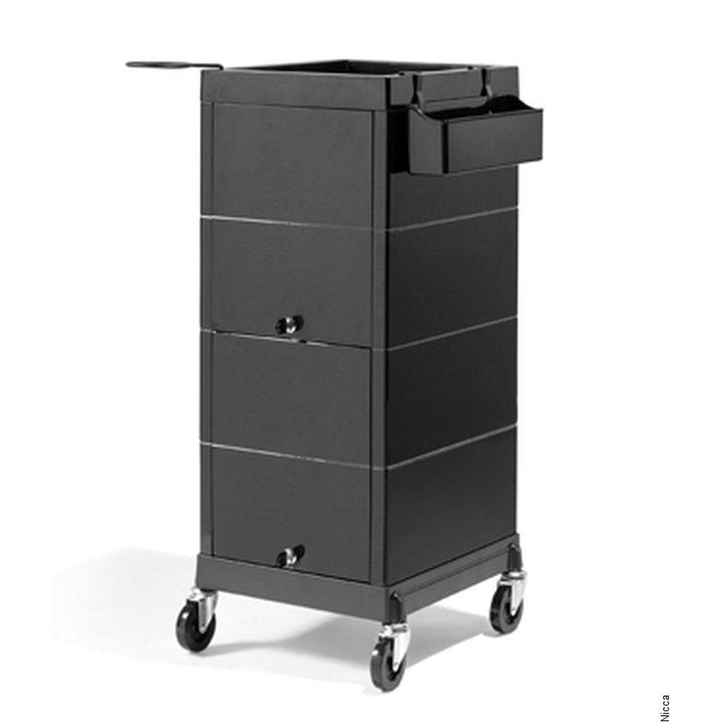 Työtarvikevaunu Discrete Lock, Musta - Tarvikevaunut - Sibel - Nicca.fi