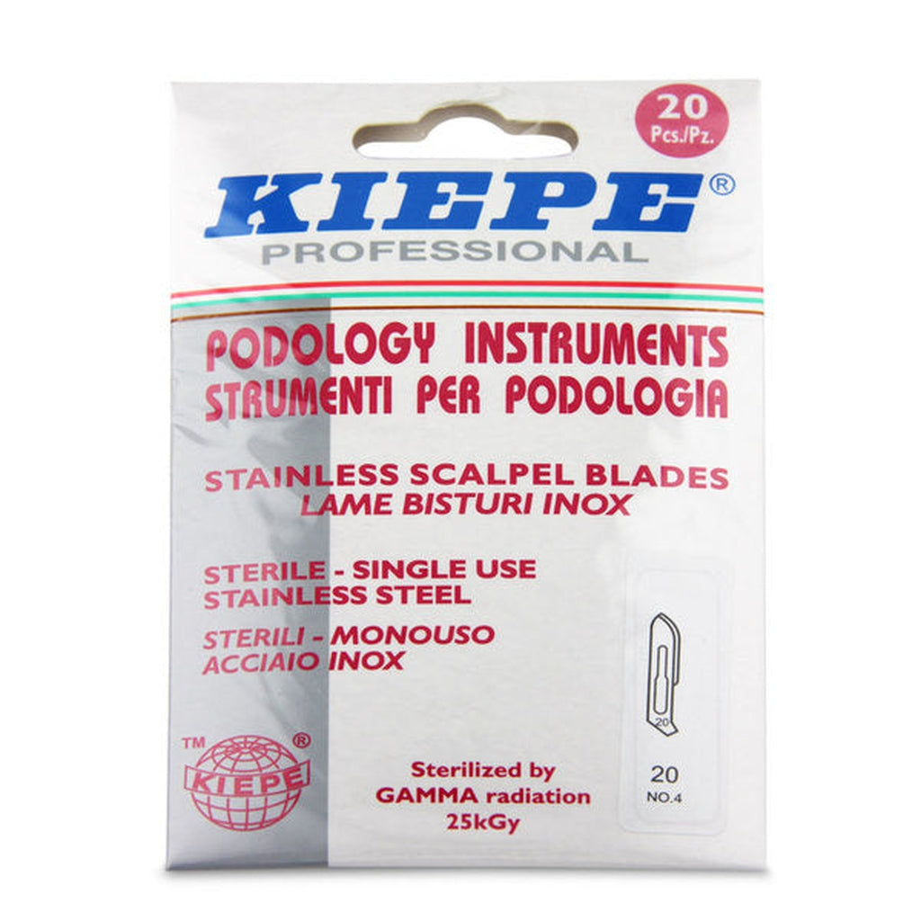 Skalpelliterä no 20, 20 kpl - Vartalon-ja jalkojen hoito - Kiepe - Nicca.fi