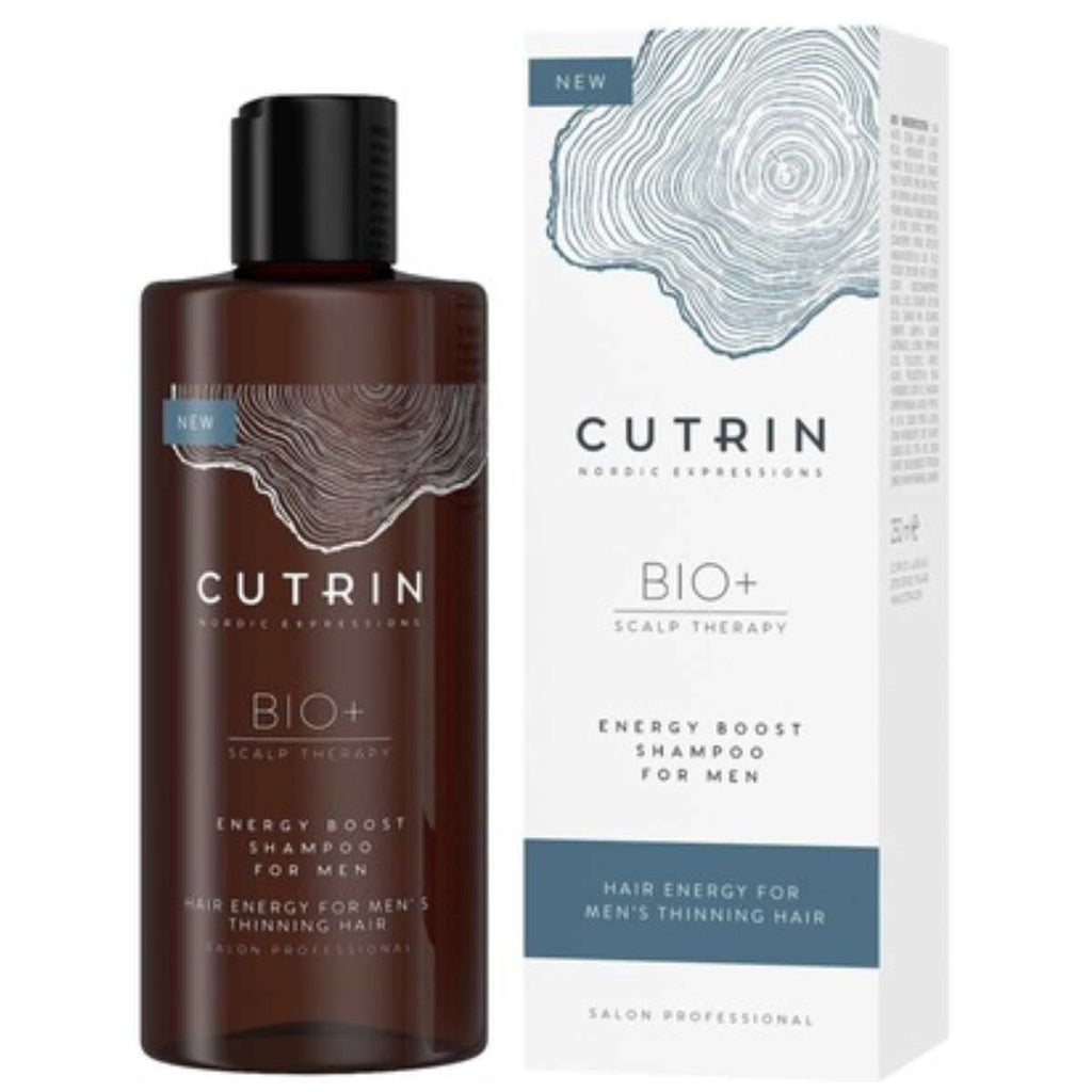 CUTRIN BIO+ Energy Boost Shampoo For Men 250 ml - Shampoot - CUTRIN BIO + - Nicca.fi