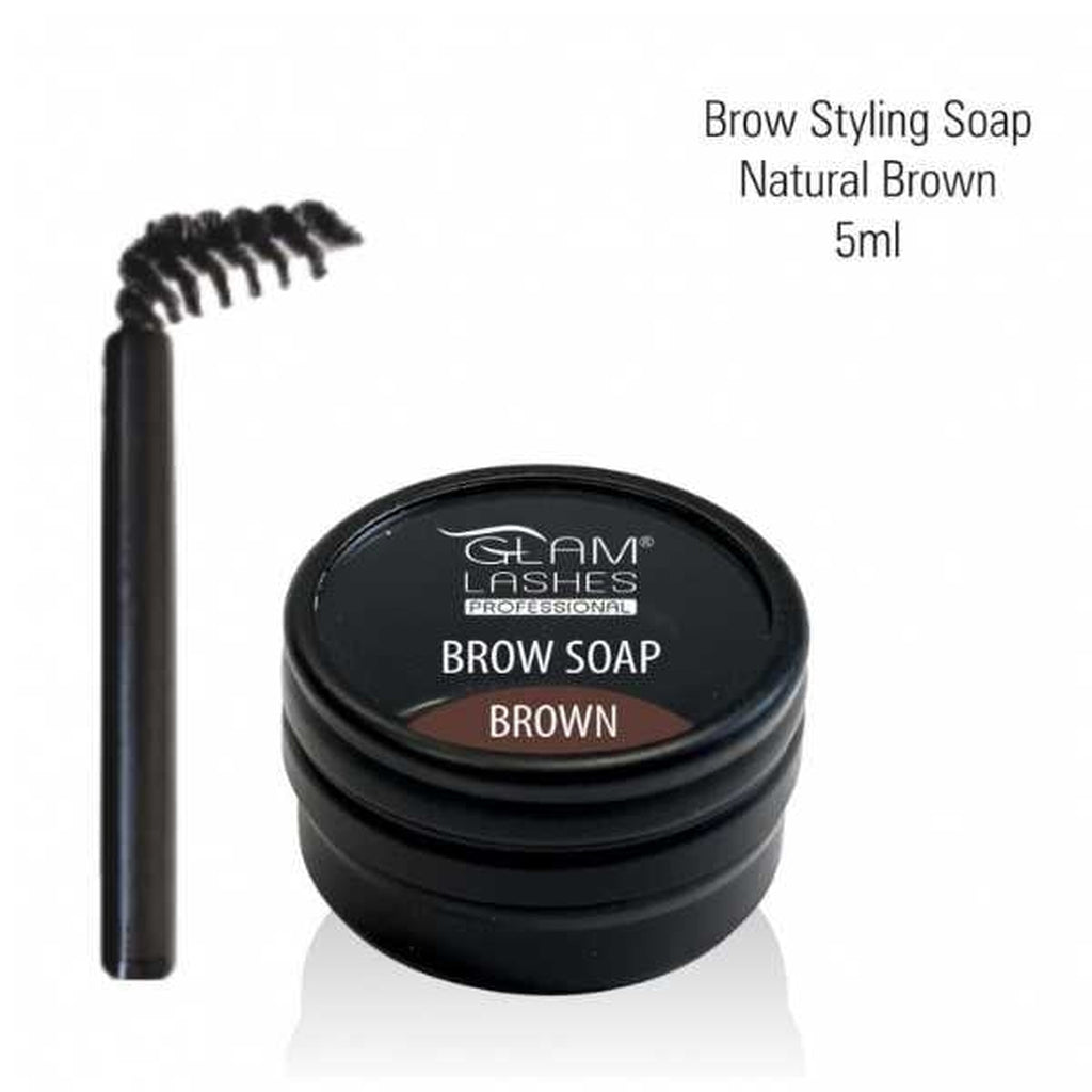 Glamlashes Brow styling soap Natural Brown 5 ml - Kasvojen hoito - Glamlashes - Nicca.fi