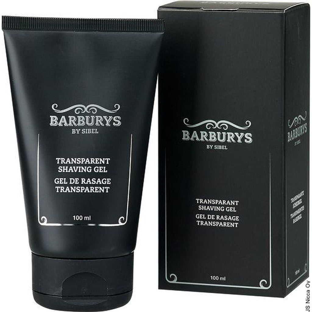 Transparent Shaving Gel, 100 ml - Viiksien-ja parranhoitotuotteet - Barburys - Nicca.fi