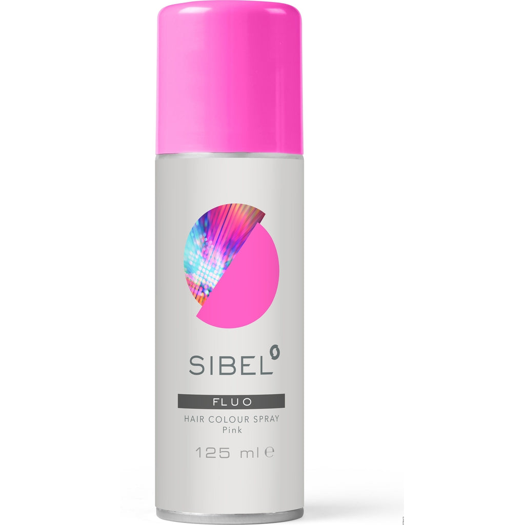 Hair Color Fluo, Pinkki Neonvärisuihke 125 ml - Väri- ja hilesprayt - Sibel - Nicca.fi
